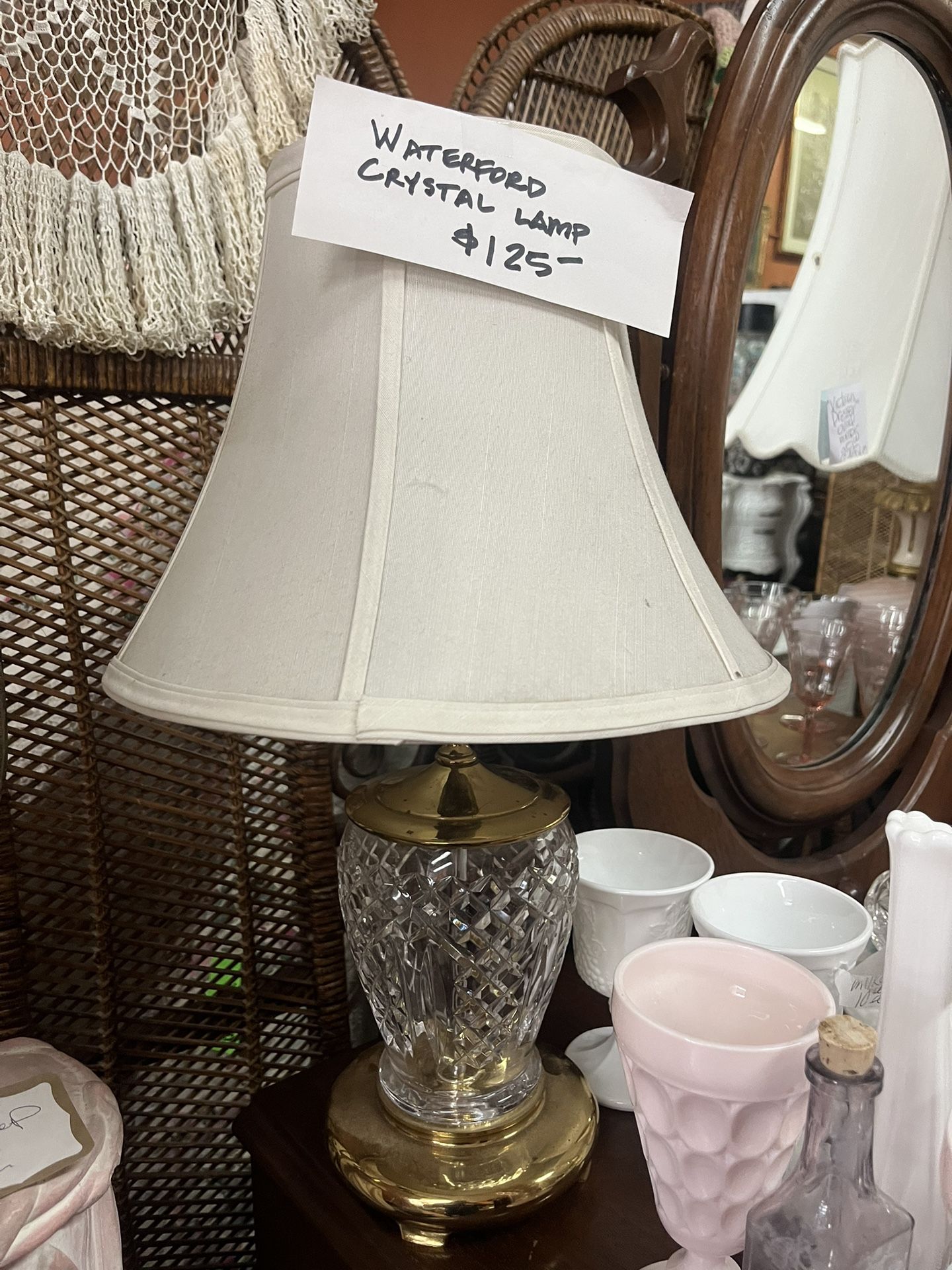 Waterford Crystal lamp $125 Mother’s Day gift