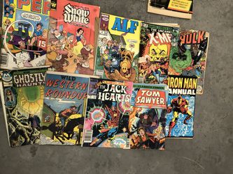 Comics and vintage literature