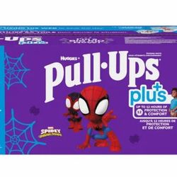 Pull-Ups Plus Training for boys in size 3T-4T  Spidey116 diaper