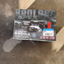 BADLAND APEX 5,500 lb UTV Short-Drum Winch – Synthetic Rope