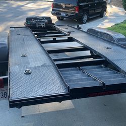 Car Trailer With Winch 