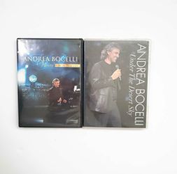ANDREA BOCELLI live in concert dvds