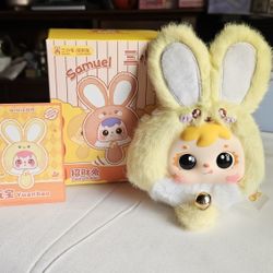 The Samuel Lucky Rabbit plush pendant blind box 