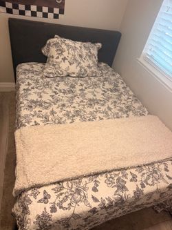 Bed frame and bed full
