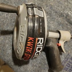 Kwik Spin+ 1/4 In. X 25 Ft. Drain Cleaning Snake Auger