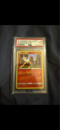 2019 POKEMON SUN & MOON CHARMANDER -HOLO DETECTIVE PIKACHU