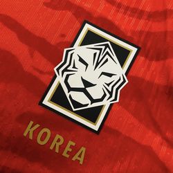 South Korea Red Soccer Jersey