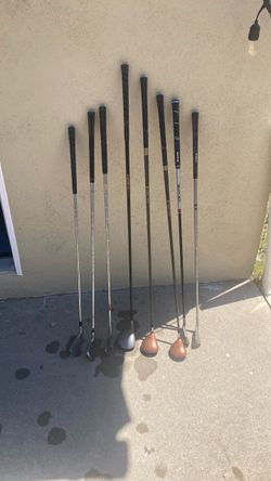 8 golf clubs clean