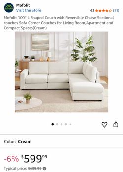 New Cream Couch