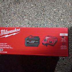12.0 Forge Milwaukee Battery With Charger Brand New