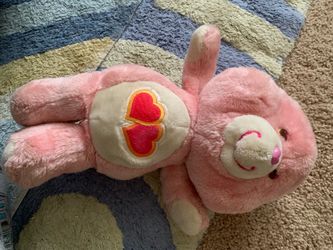 Care Bears Love-a-Lot Bear Pink Plush