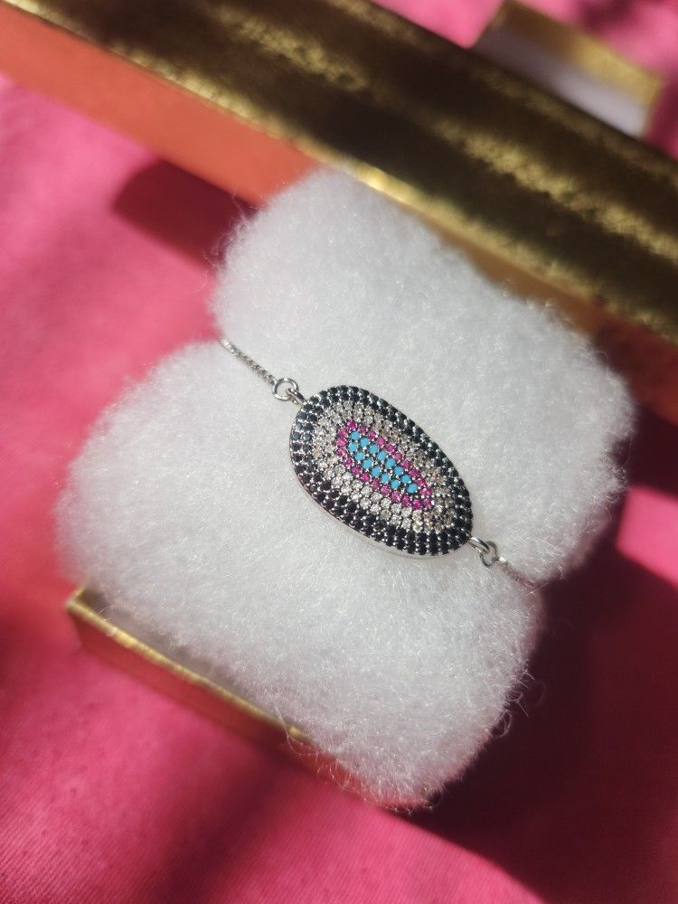 Sparkly Silver Bracelet