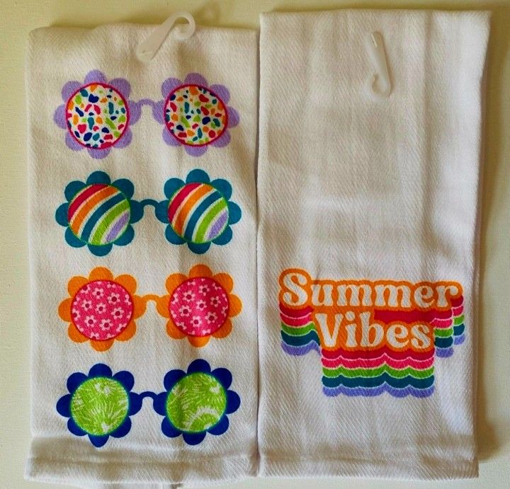 Summer Vibe Kitchen Towels