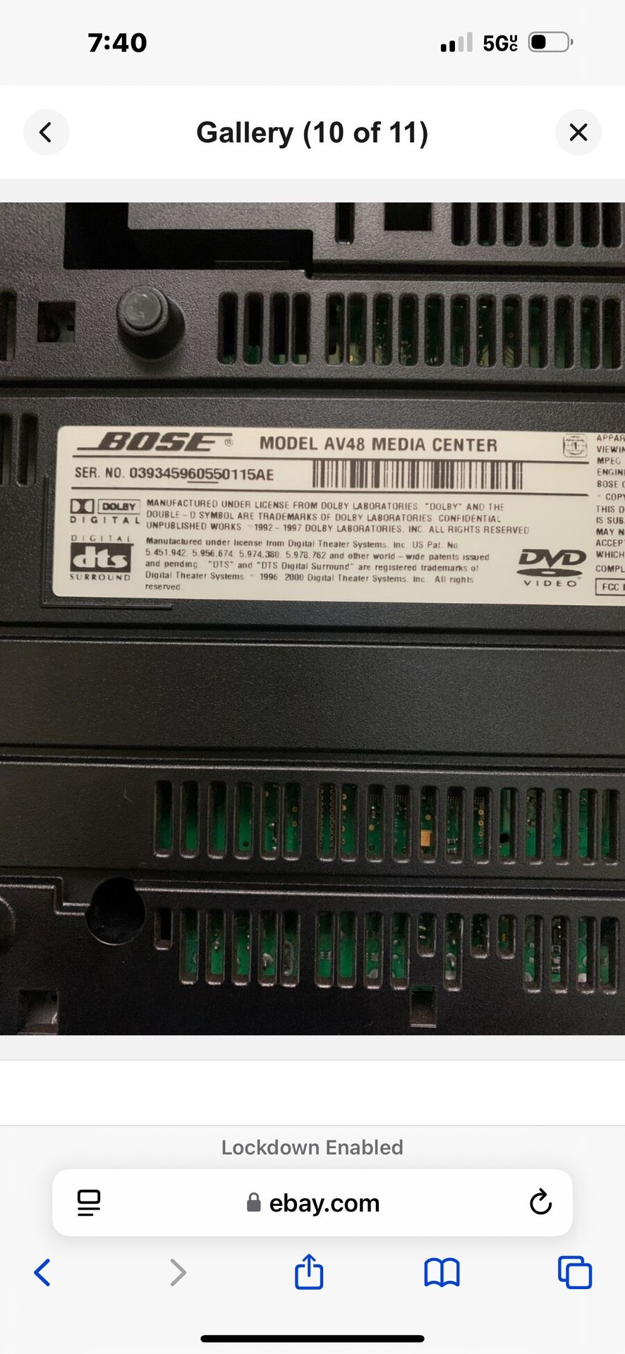 Bose Home Theater