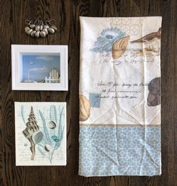 Shower Curtain & Wall Art