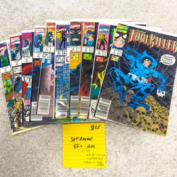 “Foolkiller” Comic Book Series (COMPLETE RUN, 1-10)
