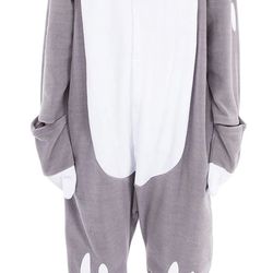 Adult Sloth, Onesie, Pajama, Costume, Halloween Size Medium A7