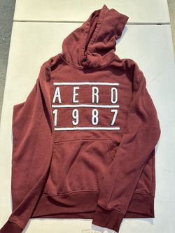 Aeropostale Burgundy Hoodie