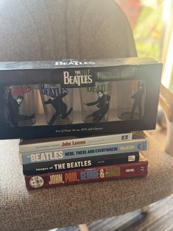Hard Back Beatle Books/w Glasses 