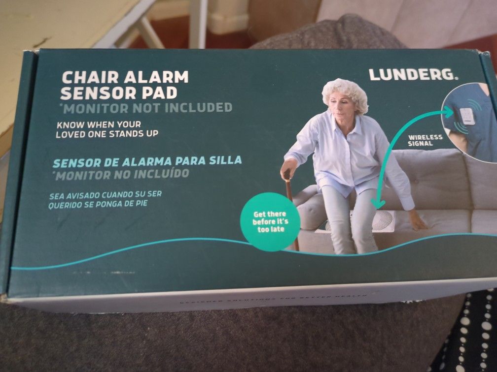1 Brand New Lunderg Chair Alarm Sensor And Pad