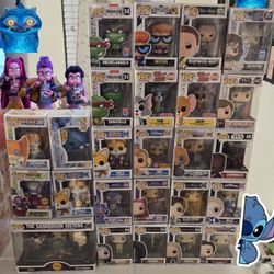 Movies,TV AND DISNEY FUNKO POPS 