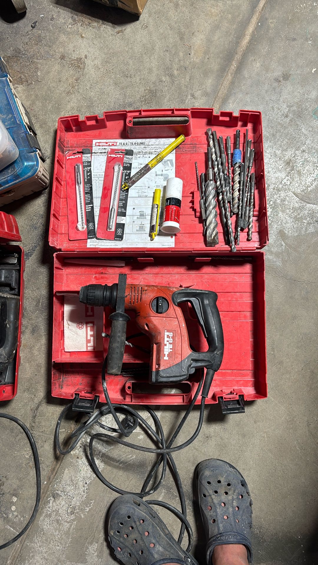 Hilti TE 6-S Rotary Hammer Corded With Case