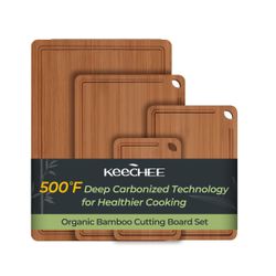4 pcs bamboo cutting board