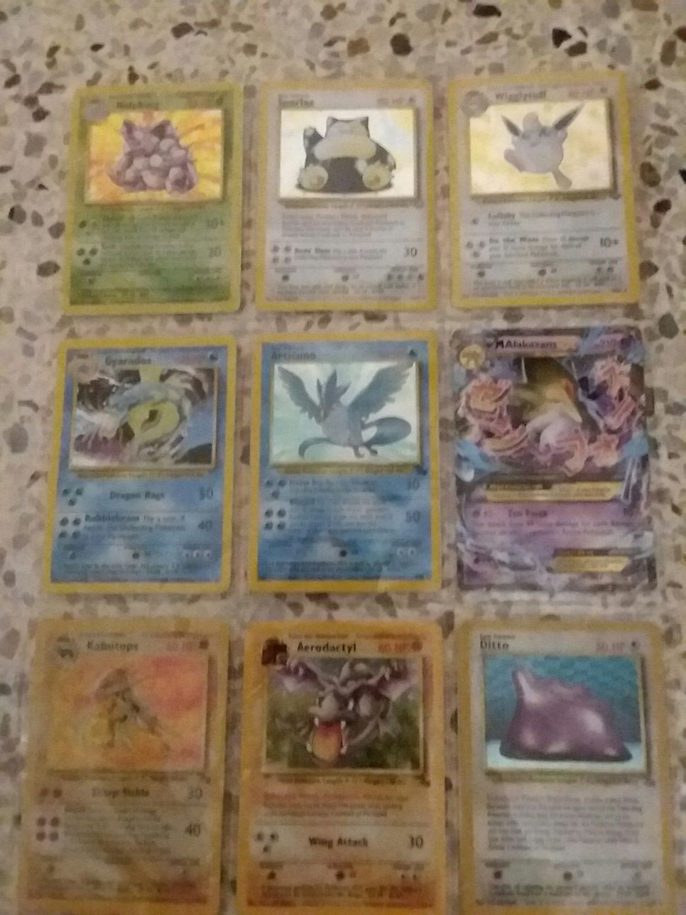 Pokemon Cards 1999 Wizards