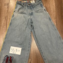 vintage JNCO Rollin' wide-leg baggy skater jeans length-32 waist-28