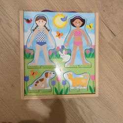 Magnetic Clothes Changing Toy