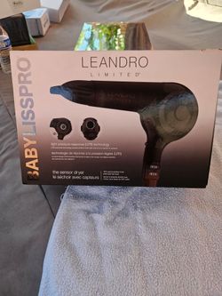 BaBylissPRO Leandro Limited Professional Sensor Hair Dryer New