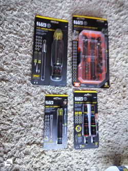 Klein Tools 4-Piece Tool Set Bundle