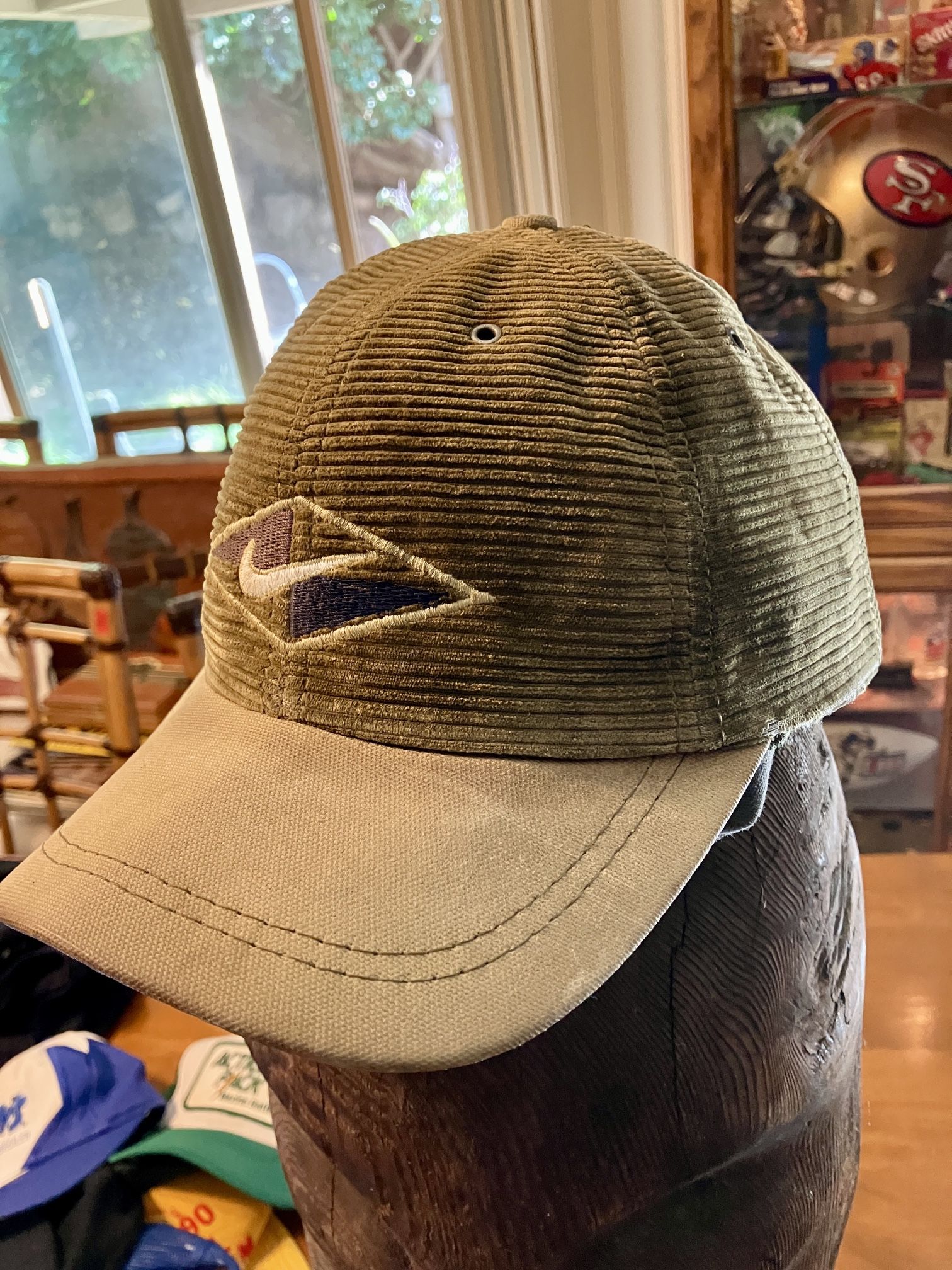 90s Vintage Nike Corduroy Hat *made In USA*