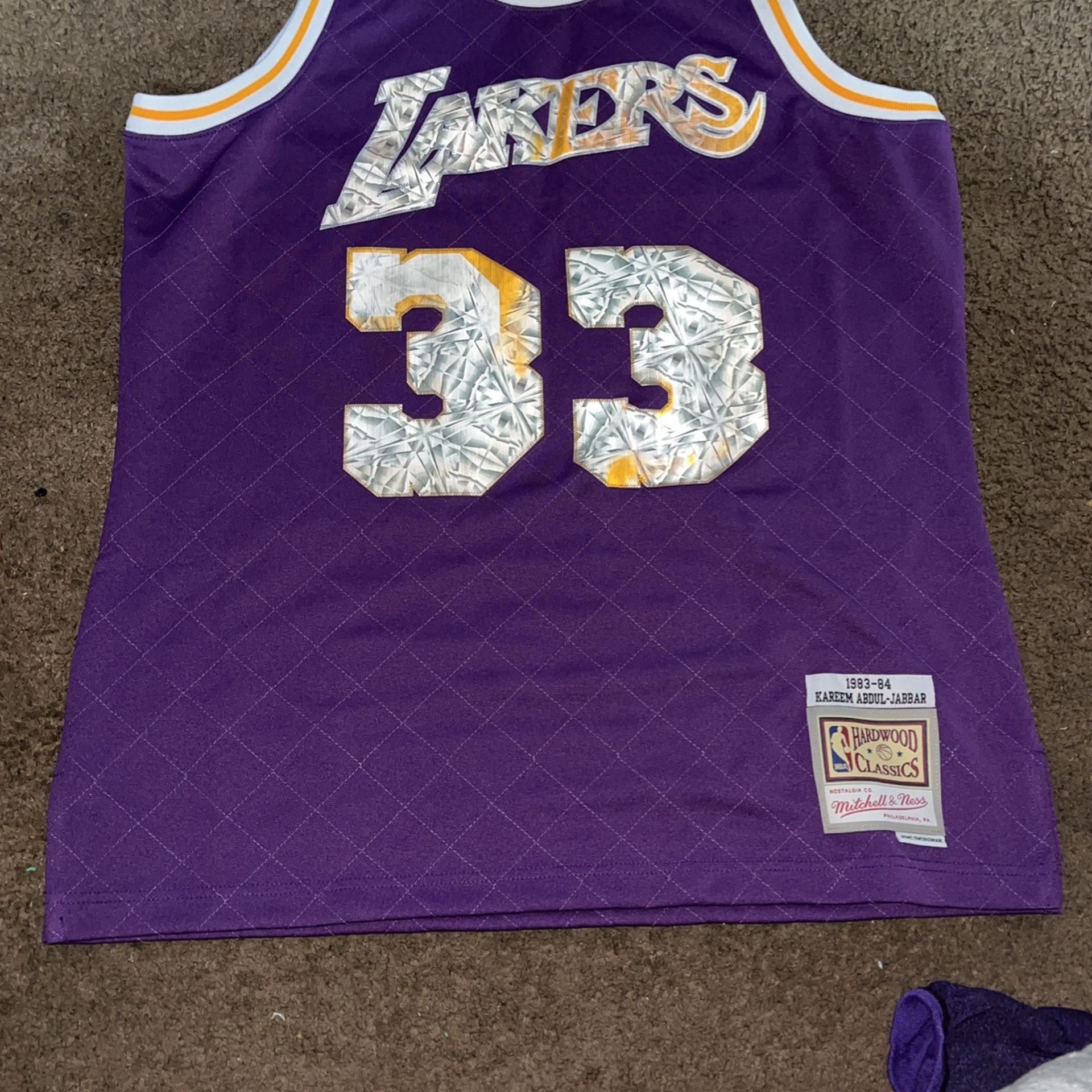 Mitchell And Ness Kareem Jersey