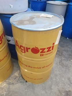 Food grade metal barrels