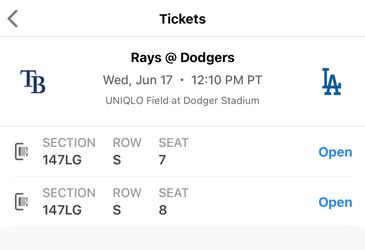 Dodgers Tickets
