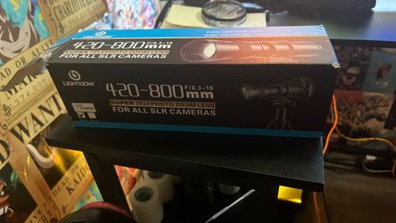LightDow  super telephoto zoom lens  420-800mm
