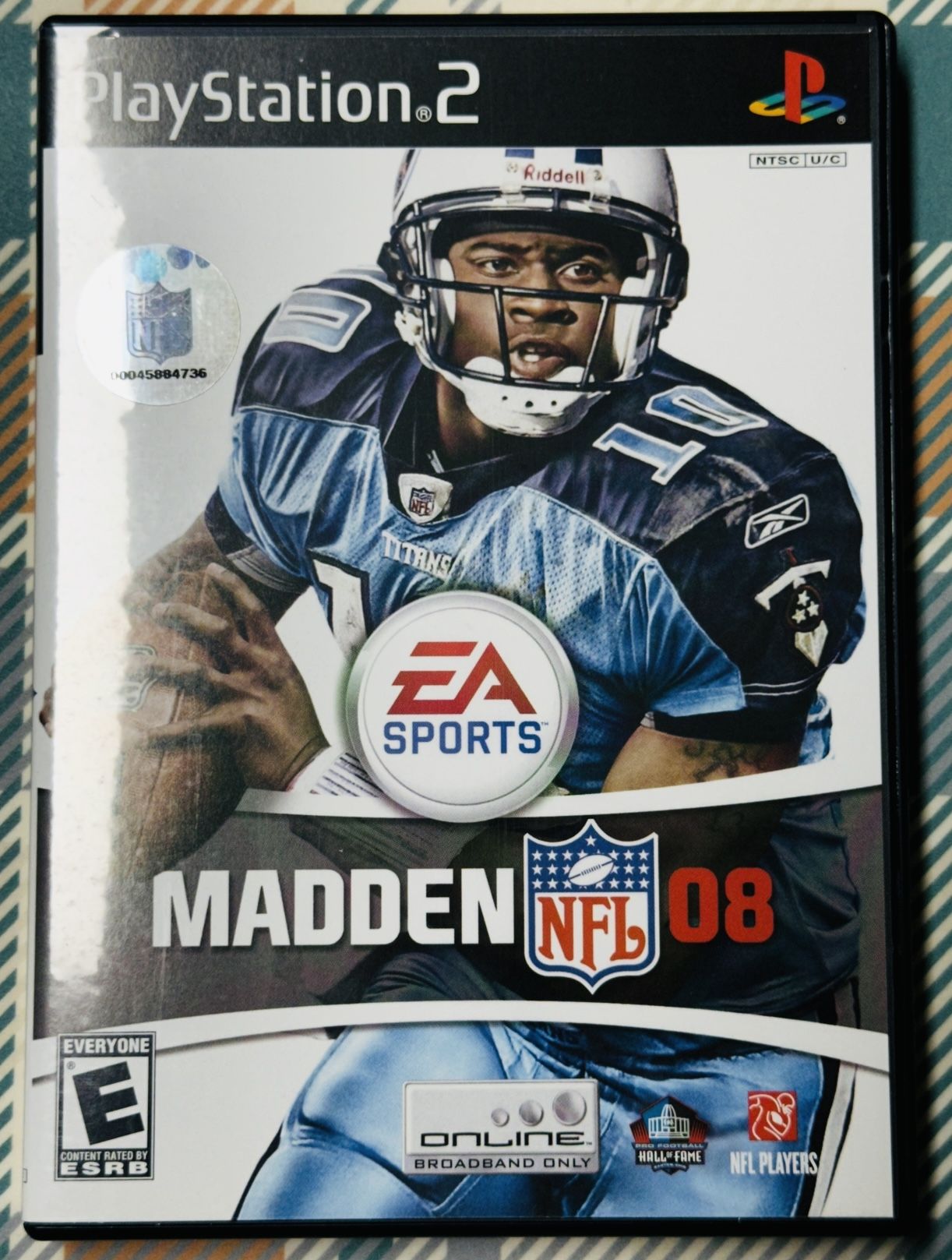 Madden NFL 08 (Sony PlayStation 2, 2007) With Manual Fast Shipping