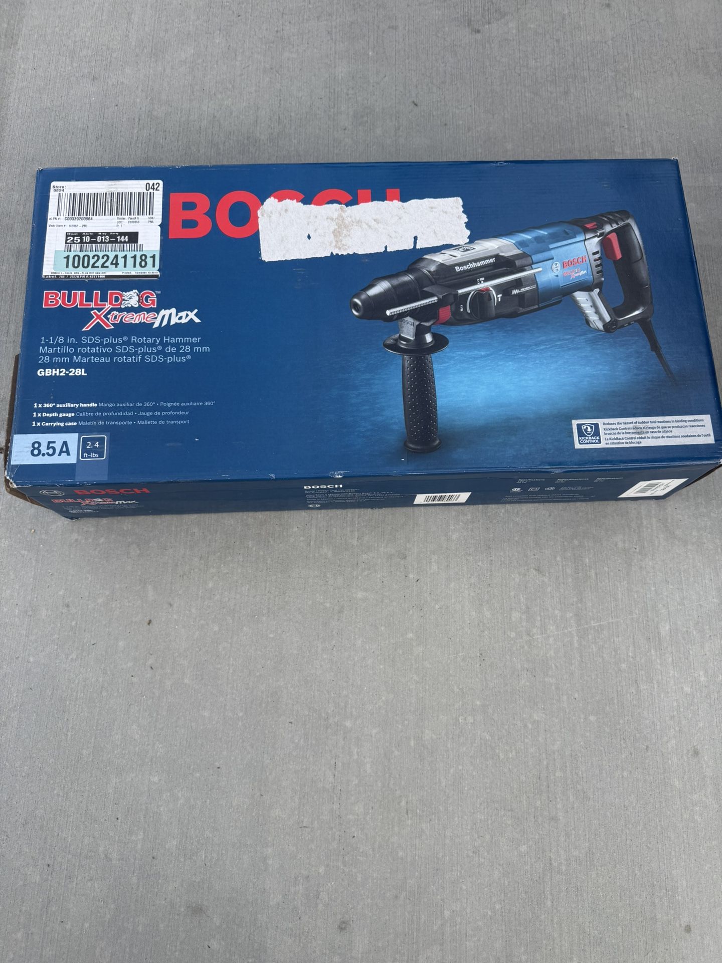 Bulldog Xtreme Max Rotary Hammer