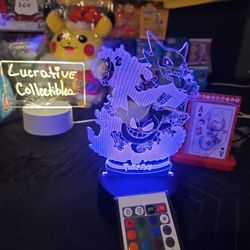 Acrylic Light-Gengar Evolutions 