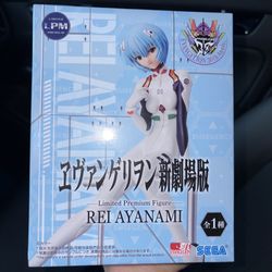 NEW IN BOX SEGA Neon Genesis Evangelion Premium Figure Rei Ayanami Limited Ver Japan