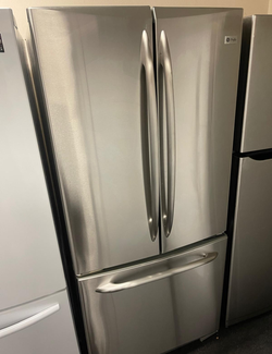 GE 3-Door French Door Refrigerator Stainless Steel