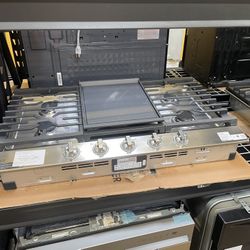 LG drop in gas cooktop 36 inch wide