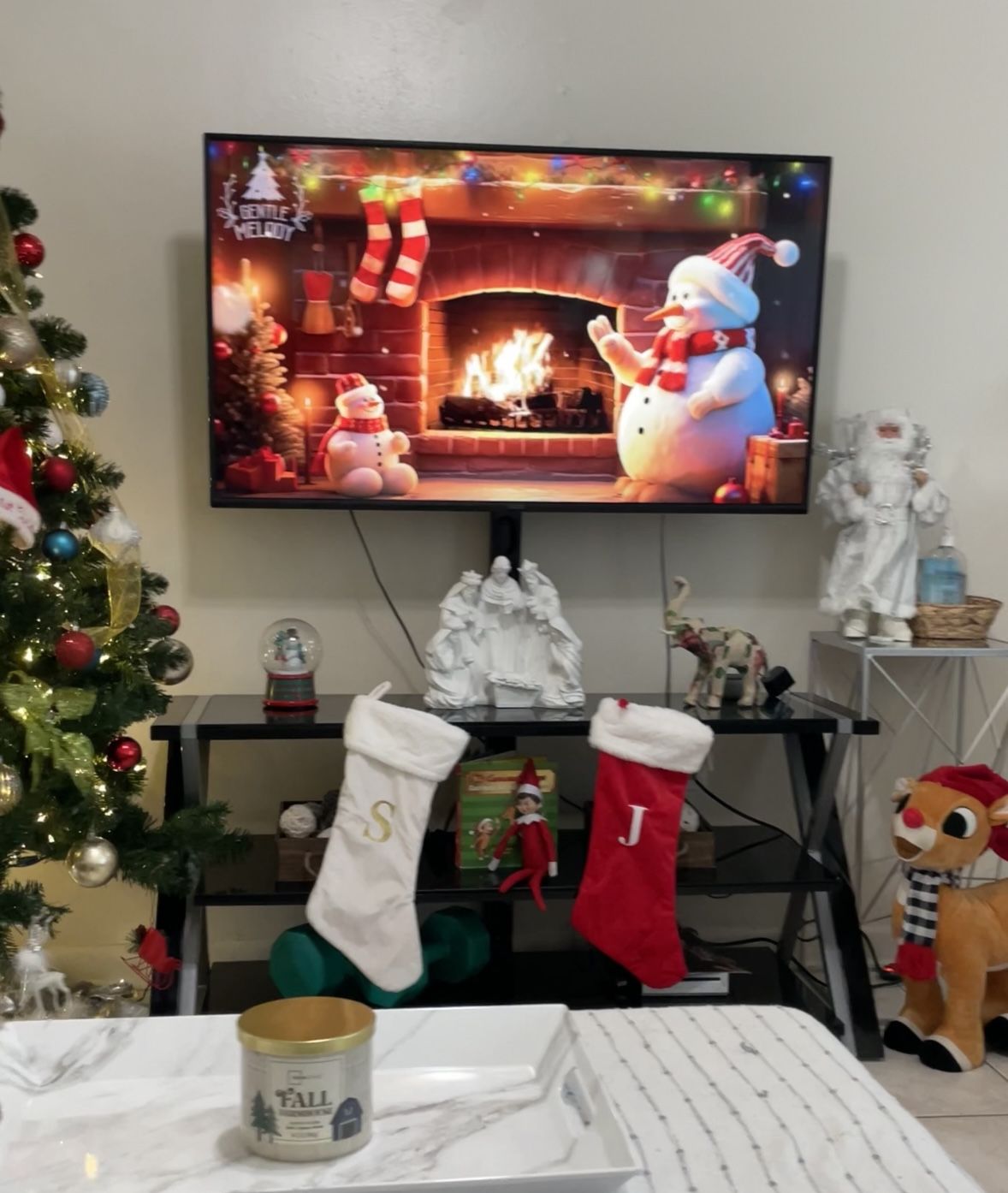 42 Inches TV and Stand