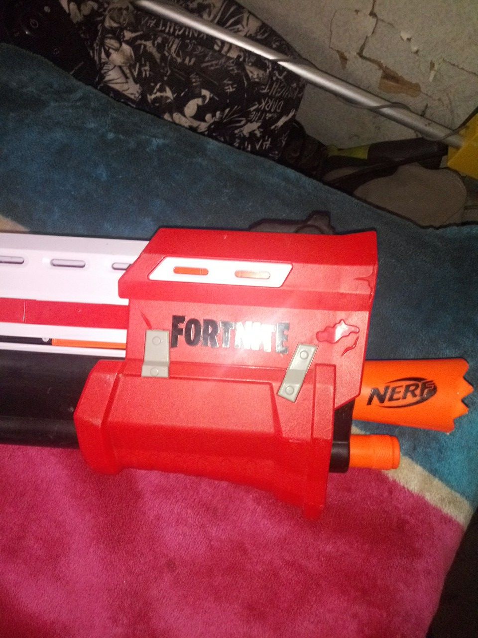 Nerf and fornite gun