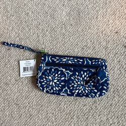 NWT Vera Bradley Zip Top Wristlet