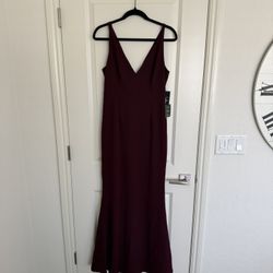 Melora Plum Purple Sleevless Maci Dress 