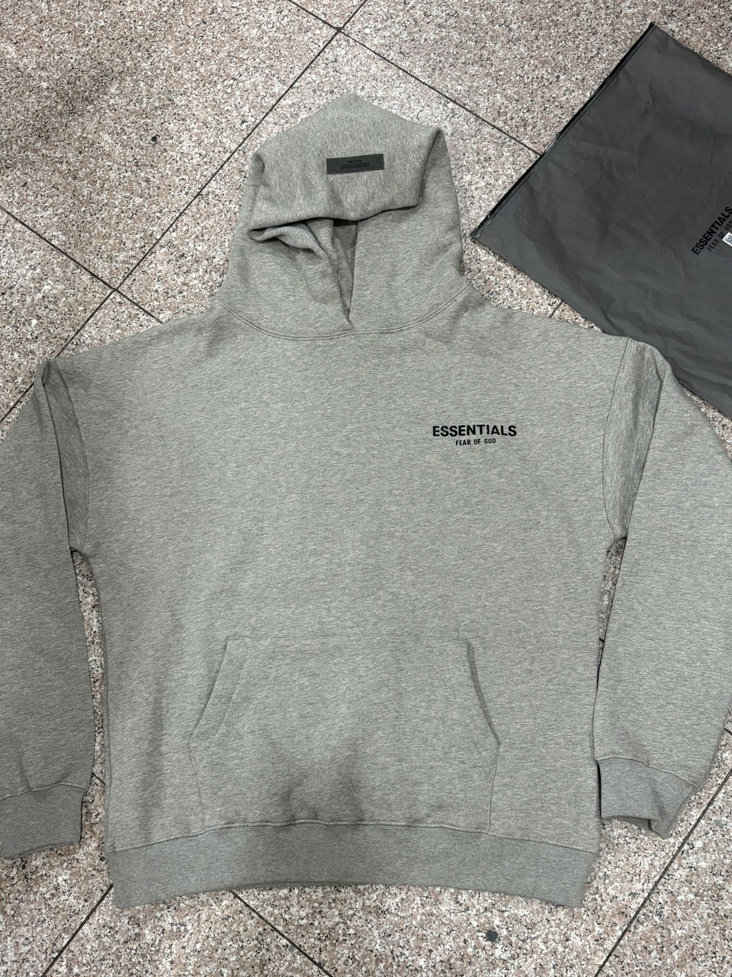 Essentials hoodie (Dark Oatmeal)