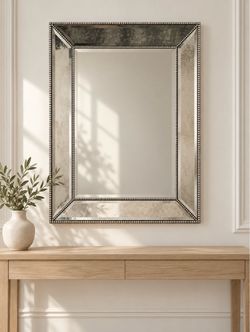 Large antique style mirror