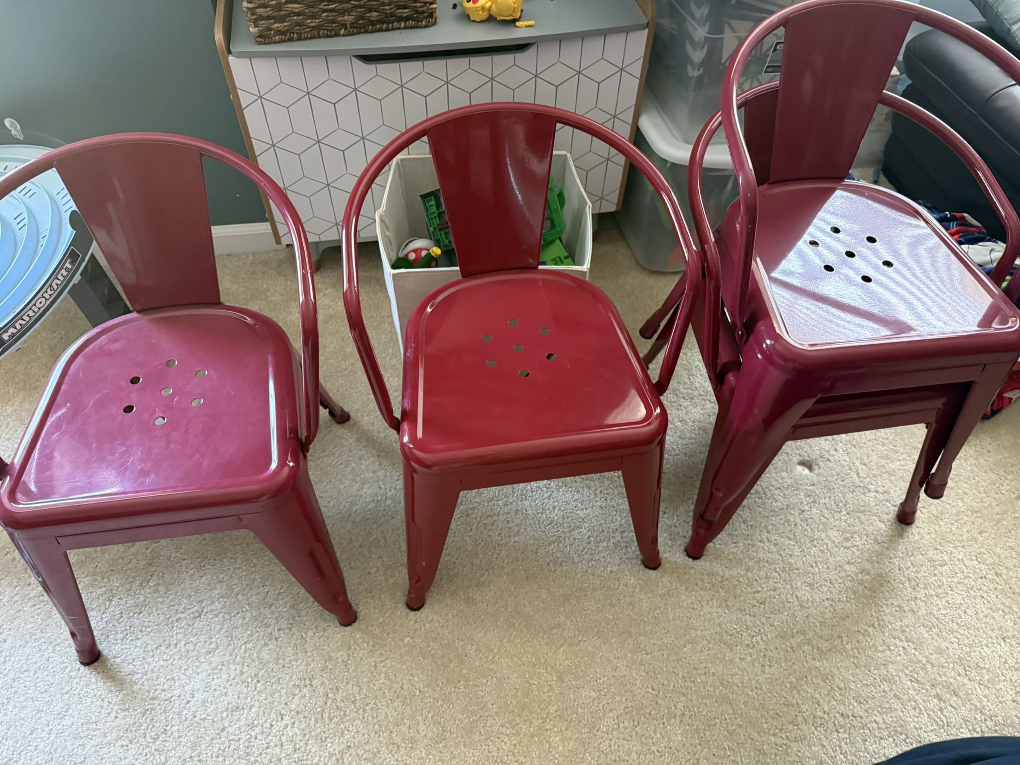 Kids Metal Chair - Set of 4